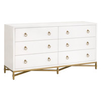 Mercato 6 Drawer 68" W Double Dresser by Willa Arlo Interiors