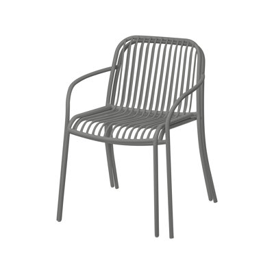 YUA Stacking Patio Dining Armchair - Wire by Blomus