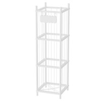 Stuffed Animal Storage Organizer, Wooden Zoo Toy Plushies Storage Holder, Large Capacity Plush Toy Cage for Playroom