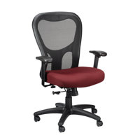 Tempur-Pedic TP9000C Mesh Swivel Task Chair with Tempur Material, Cooling Gel Layer, Adjustable Armrests, and Lumbar Support by Tempur-Pedic