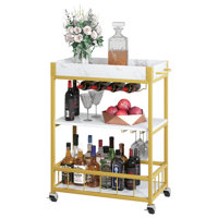 3 Tier Rolling Kitchen Cart by Three Star Im/Ex Inc.