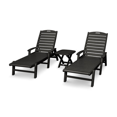 Yacht Club 3-Piece Chaise Set by Trex Outdoor