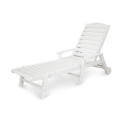 Yacht Club Wheeled Chaise by Trex Outdoor