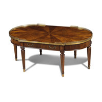 Coffee Table with Storage by Maitland-Smith