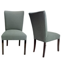 Julia Allure Spring Seating Double Dow Upholstered Side Chair by Sole Designs