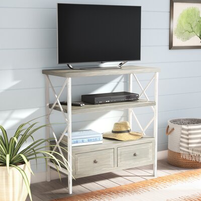 Evangelyne 33.9" Solid Wood Console Table by Gracie Oaks