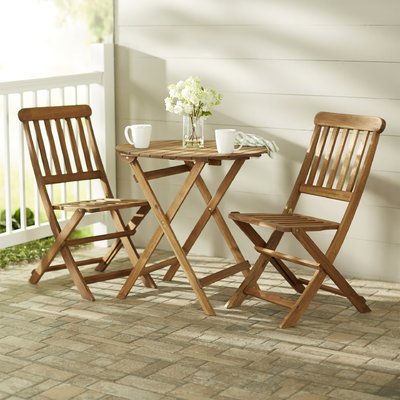 Glyndon Round 2 - Person Solid Acacia Wood 28.75