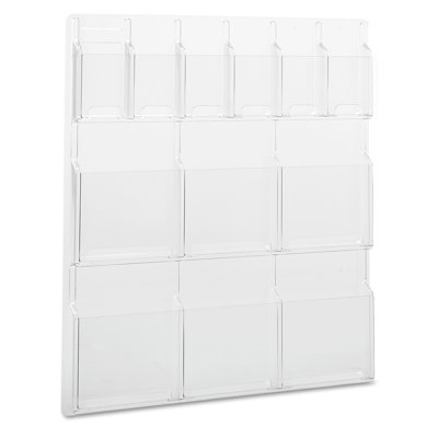 Reveal 40" H Magazine Rack by Safco Products Company