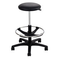 Safco Diesel Series Industrial Stool w/Back, High Base by Safco Products Company