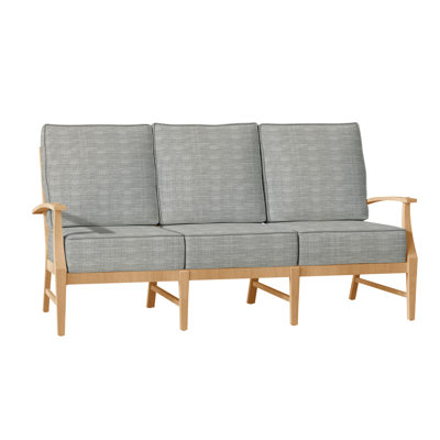 Croquet Teak Outdoor Sofa by Summer Classics