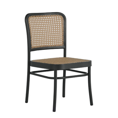 Bordeaux N-Dura Resin Wicker Outdoor Side Chair by Summer Classics