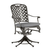 Outdoor Provance Rocking Metal Chair with Cushions by Summer Classics