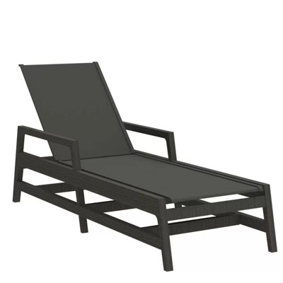 Seashore N-Dura Wood Outdoor Chaise Lounge