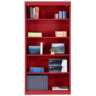 Elite Steel Standard Bookcase by Sandusky Cabinets