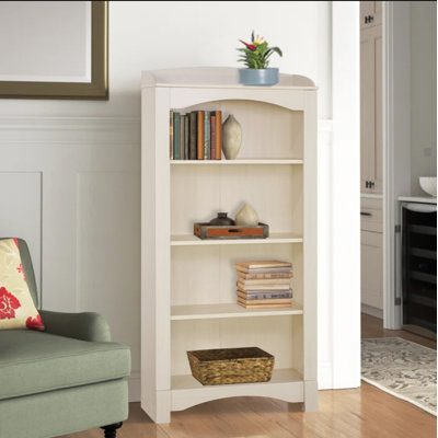 Valladolid 4-Shelf Bookcase by Lark Manor