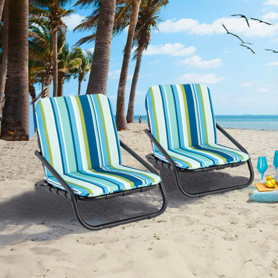 Aluminum Lightweight Portable Folding Beach Chair by S-nova