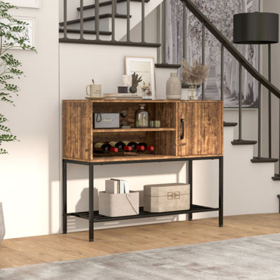 Buffet Sideboard Coffee Bar Cabinet With Power Outlets And USB Ports by 17 Stories