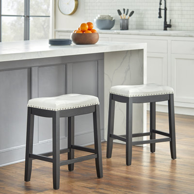 29" Padded Saddle Stool