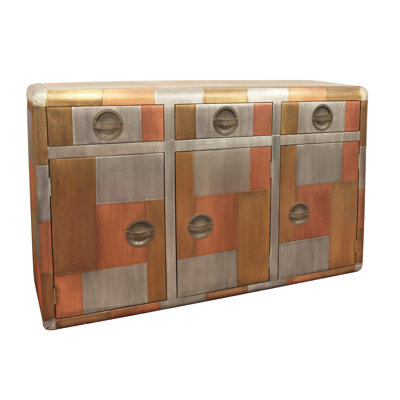 Dillian 3 Drawer 3 Door Sideboard by 17 Stories