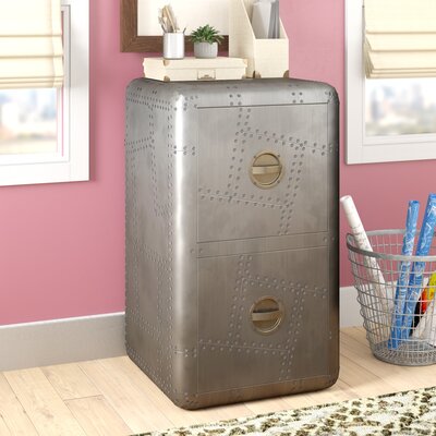 Raymond 2-Drawer Vertical Filing Cabinet by 17 Stories