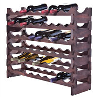 48 Bottle Floor Wine Bottle Rack by Symple Stuff