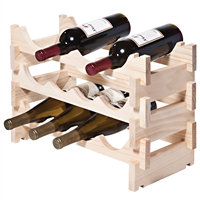 12 Bottle Floor Wine Bottle Rack by Symple Stuff