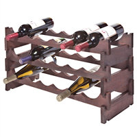 18 Bottle Floor Wine Bottle Rack by Symple Stuff