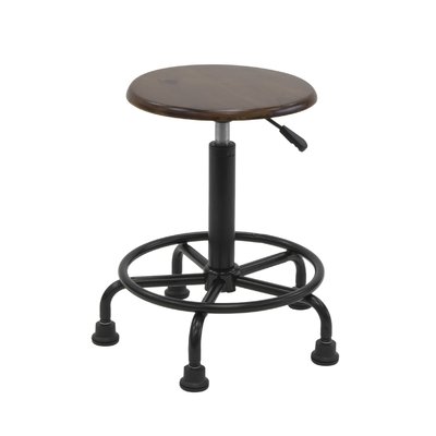 Craine Height Adjustable Height Stool by Inbox Zero