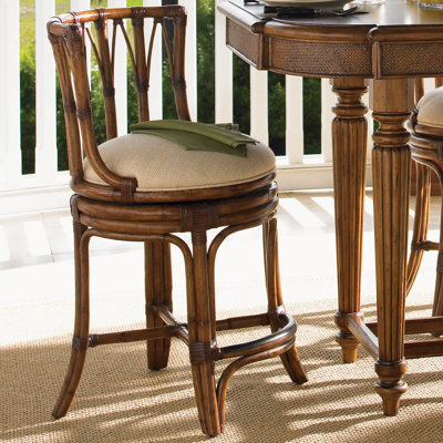 Island Estate South Beach Swivel Counter Stool by Tommy Bahama Home