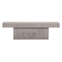 Perpetual T-Bench Concrete Garden Bench by Seasonal Living