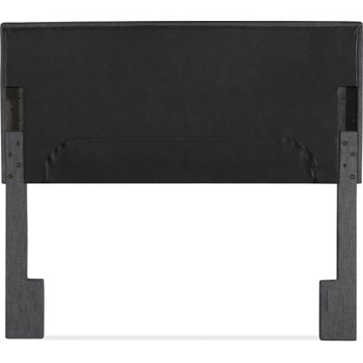 Serta Palisades Modern Tufted Design Upholstered Padded Headboard with Adjustable Height Frame