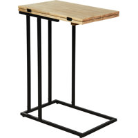 Serta Harton Rustic Expandable C Side Table by Serta