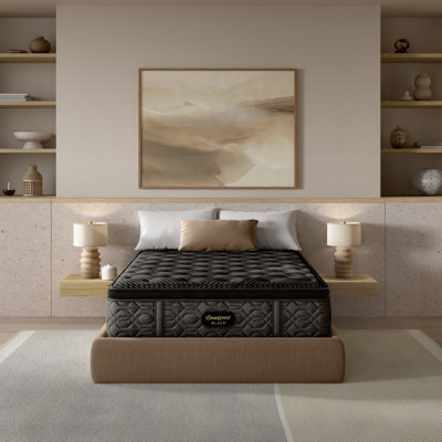 Black Series One Plush Pillow Top 14.5" Mattress by Beautyrest