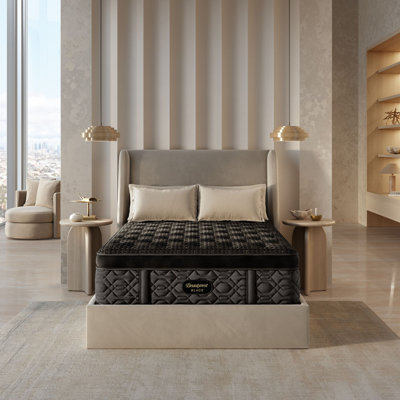 Black Series Four Plush Pillow Top 17.25" Mattress by Beautyrest