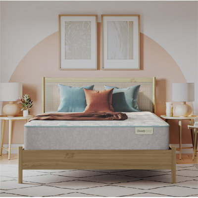 BeautySleep Slumberscape 13.75" Plush Quilted Mattress Set with Standard Profile 9" Foundation by Beautyrest
