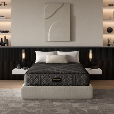 Black Series One Plush 12.5" Hybrid Mattress by Beautyrest