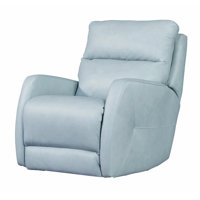 Esprit Leather Swivel Rocker Recliner