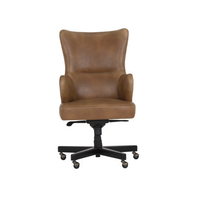 HUBERT OFFICE CHAIR - TOBACCO TAN - Brown