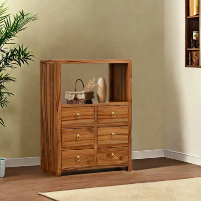Six-Drawer Hallway Cabinet by Trentastic Trails