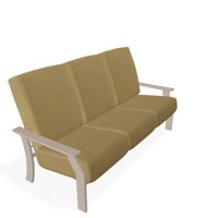 St. Catherine Deep Patio Sofa with Cushions by Telescope Casual