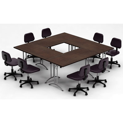 Rectangular Conference Table by TeamWORK Tables