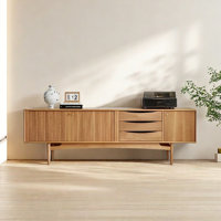 Japanese Style White Oak TV Stand