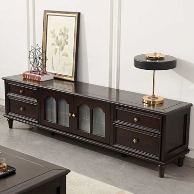 American retro light luxury TV cabinet