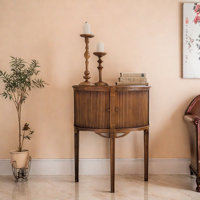 Semi-Circle Console Cabinet by The Invincibles home