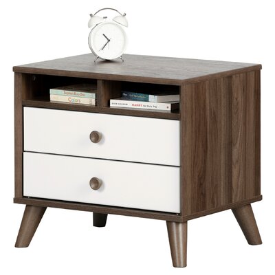 Rafferty 2- Drawer Nightstand by AllModern