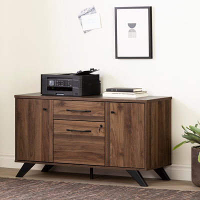 Kauan 2 - Drawer 2 - Shelf Filing Credenza by Ivy Bronx
