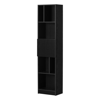 Liora Narrow 5-Shelf Narrow Bookcase by South Shore