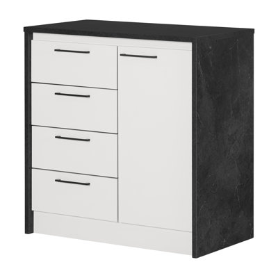 Myro Small Compact Kitchen Island With Storage