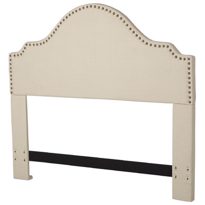 Clara Upholstered Panel Headboard by Three Posts