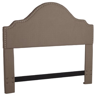 Clara Upholstered Panel Headboard by Three Posts